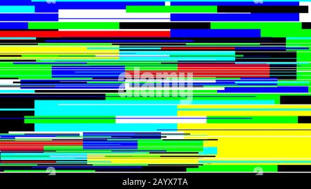 Speed pattern, color glitch texture, vector dynamic print Stock Vector