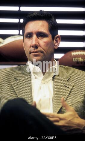 Tony George former CEO of Indianapolis Motor Speedway at the Indianapolis Motor speedway Museum. 2001 Stock Photo