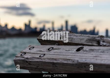 A wooden view Stock Photo