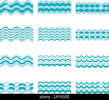 water surface seamless texture pattern wallpaper design Stock Vector ...