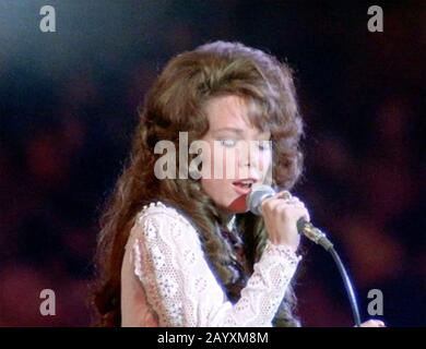 COAL MINER'S DAUGHTER 1980 Universal Pictures film biography of Loretta Lynn with Sissy Spacek Stock Photo