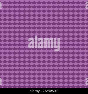 Small purple scales seamless pattern. Abstract texture background, vector illustration Stock Vector