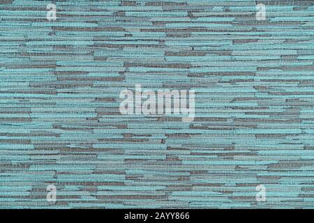 Horizontal wide turquoise strips forming an abstract background with patterns Stock Photo