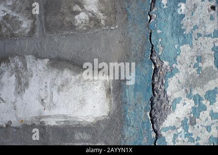 Old Grungy Cracked Wall Texture Stock Photo