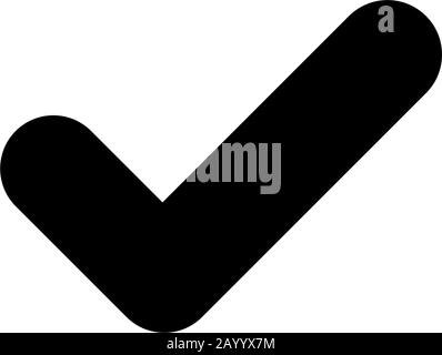 Check icon template design vector Stock Vector