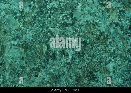 Granite texture, green granite surface for background, material for decorative texture, interior design Stock Photo