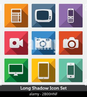 icon set Stock Vector