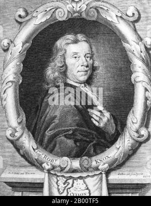 UK: Robert Knox (1641-1720) was an English sea captain in the service of the British East India Company held captive in Ceylon from 1660-1679.  'An Historical Relation of the Island Ceylon together With somewhat Concerning Severall Remarkable passages of my life that hath hapned [sic] since my Deliverance out of Captivity' is a book written by the English trader and sailor Robert Knox in 1681. It describes his experiences some years earlier on the South Asian island now best known as Sri Lanka and provides one of the most important contemporary accounts of 17th century Ceylonese life. Stock Photo