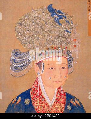 China: Empress Zheng (1079-1130), consort of Emperor Huizong