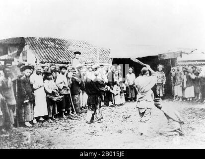 Execution by beheading, China Stock Photo - Alamy