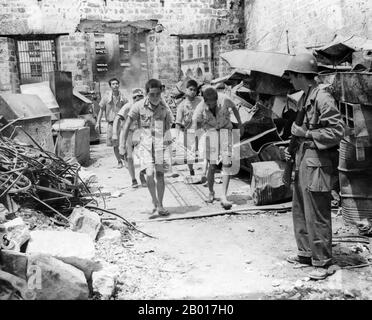 Philippines: Japanese prisoners of war under American military ...