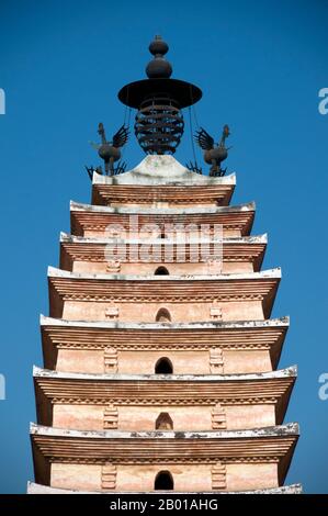 The Bai Style Xisi Ta Or West Pagoda Dates Originally From The Tang Dynasty 618 907