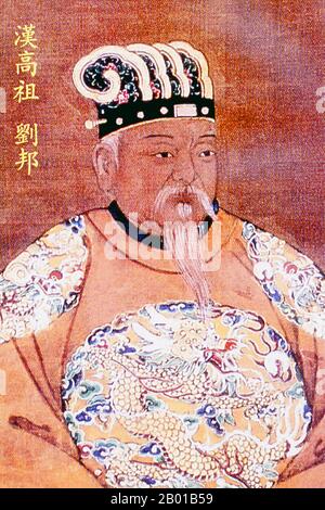 Emperor Gaozu of Han Stock Photo - Alamy