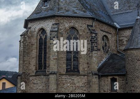 St. Ignatius church in Betzdorf Stock Photo