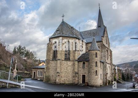 St. Ignatius church in Betzdorf Stock Photo