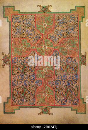 Lindisfarne gospels carpet hi-res stock photography and