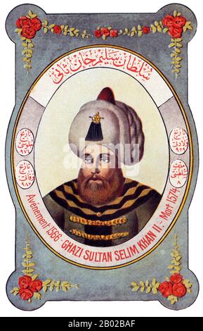 Selim II (1524-1574). Also known as Selim the Blond or Selim he Drunk ...