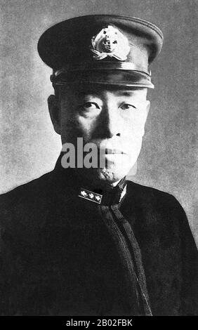 New World War II Photo: Japanese Marshal Admiral Isoroku Yamamoto - 6  Sizes!