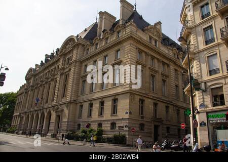 Sorbonne University, Paris Stock Photo