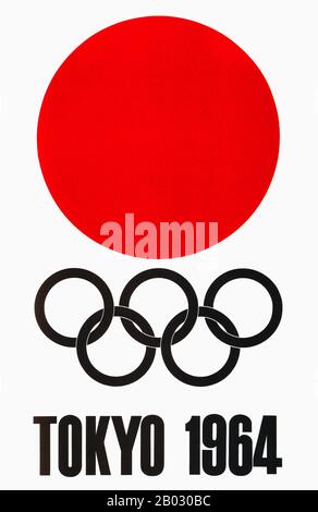 The 1964 Summer Olympics, officially known as the Games of the XVIII Olympiad, was an international multi-sport event held in Tokyo, Japan, from October 10 to 24, 1964.  Tokyo had been awarded the organization of the 1940 Summer Olympics, but this honor was subsequently passed to Helsinki because of Japan's invasion of China, before ultimately being canceled because of World War II. Consequently, the 1964 Summer Games were the first Olympics to be held in Asia. Stock Photo
