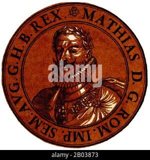 Matthias (1557-1619) was the son of Emperor Maximilian II and younger ...