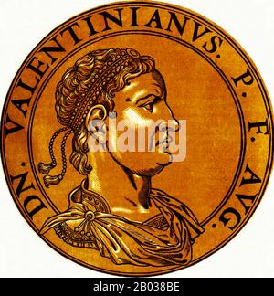 Valentinian II., Roman Emperor Stock Photo - Alamy