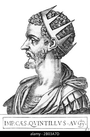 Claudius II or Claudius Gothicus Roman emperor from 268 to 270 Stock