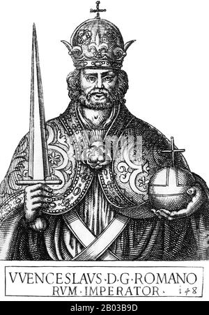 Wenceslaus IV (1361-1419), also known as Wenceslaus of Bohemia and ...