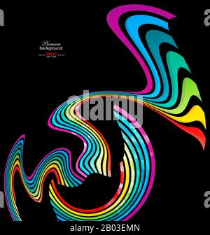 Colorful abstract technology background for creative design Stock Vector