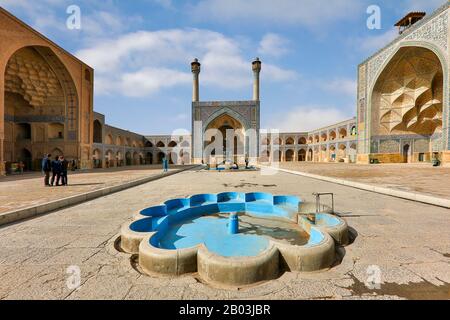 Historical Friday Mosque, in Isfahan, Iran Stock Photo