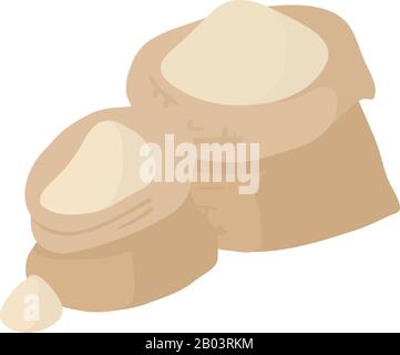 Food supply icon, isometric style Stock Vector