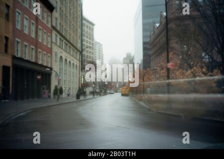 New York City, Cooper Square 2020 Stock Photo