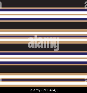 Colourful Classic Modern Stripe Pattern - This is a classic horizontal striped pattern suitable for shirt printing, textiles, jersey, jacquard pattern Stock Vector