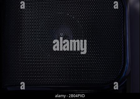 music column closeup as background Stock Photo