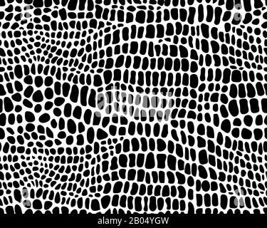 Crocodile Alligator Skin Pattern Design Funny Drawing Seamless Pattern  Lettering Stock Vector by ©Azindianlany 309497300