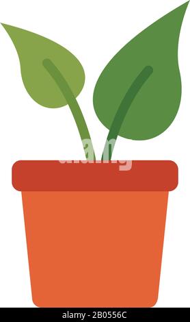 house plant cultivating flat style Stock Vector Image & Art - Alamy