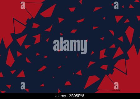 The abstract background is collapsing.  Stock Vector