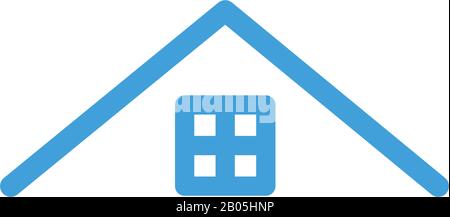 Real estate icon design vector template. Stock Vector