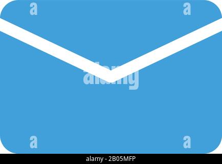 Envelope icon template. Vector illustration, Stock Vector