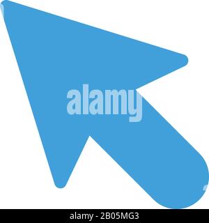 Cursor icon template. Vector illustration, Stock Vector