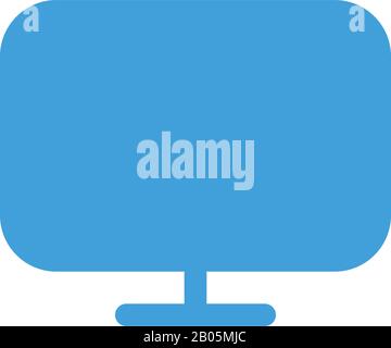 Monitor icon template. Vector illustration, Stock Vector