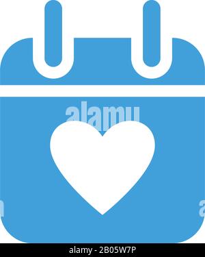 Calendar icon design vector template Stock Vector