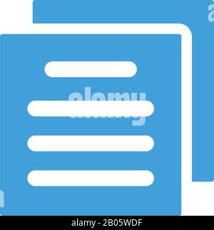 Document icon design vector template Stock Vector