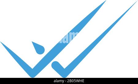 Check icon design vector template Stock Vector