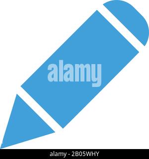 Pencil icon vector template Stock Vector