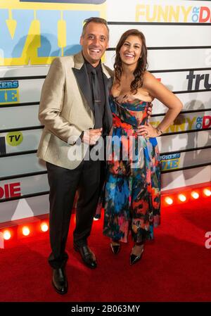 Joseph Gatto and Bessy Gatto attend premiere of Impractical Jokers: The