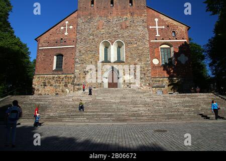 Turku / Finland - 22 Jun 2012: The church in Turku, Finland Stock Photo