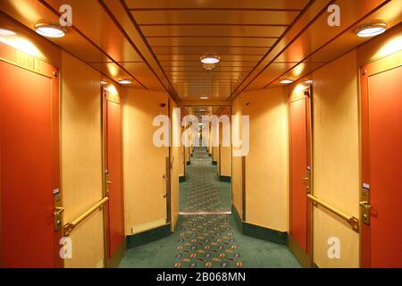 A small cruise ship of the Silja Line in a waterway near Stockholm, Sweden  Stock Photo - Alamy