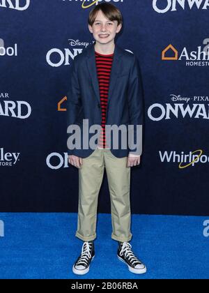 Brady Jenness arrives at the World Premiere of 