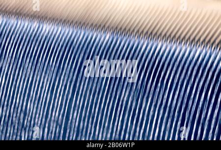 Motion blurred abstract background with regular pattern lines. Stock Photo